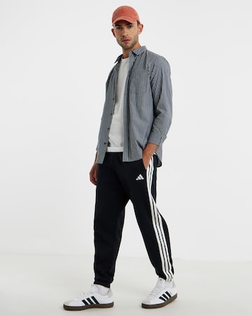 adidas 3 Stripes Cuffed Fleece Pants