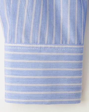 Mango Cotton And Lyocell Blend Straight Shirt