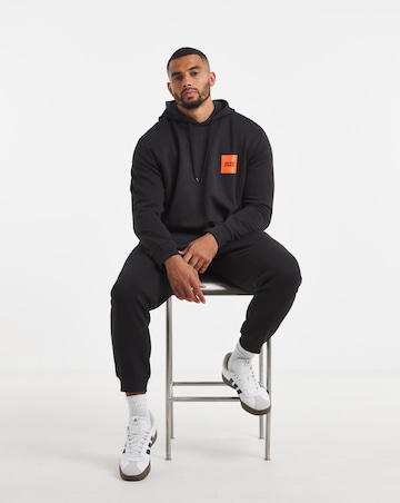 Jack & Jones Lock Sweat Hoodie and Pants Set - Black