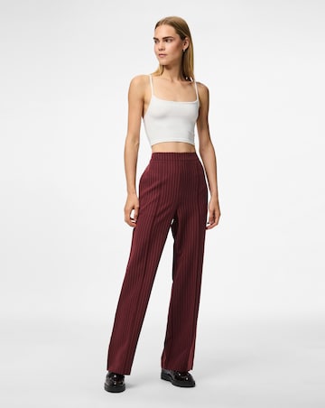 Pieces Bozzy High Waisted Wide Striped Trouser