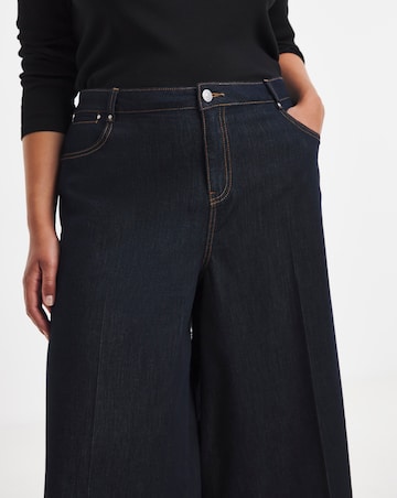 Simply Be Indigo Culotte Jeans
