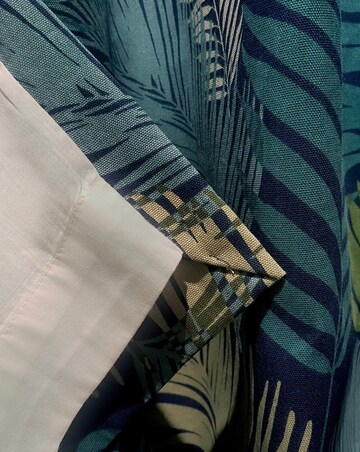 Tropical Eyelet Curtains in Multi