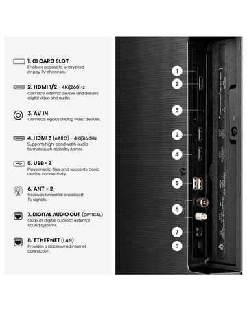 Hisense 55E7STUK 55in QLED 4K Ultra HD HDR Smart TV