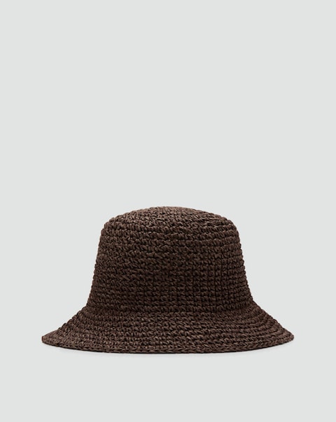 Mango Natural Fibre Bucket Hat
