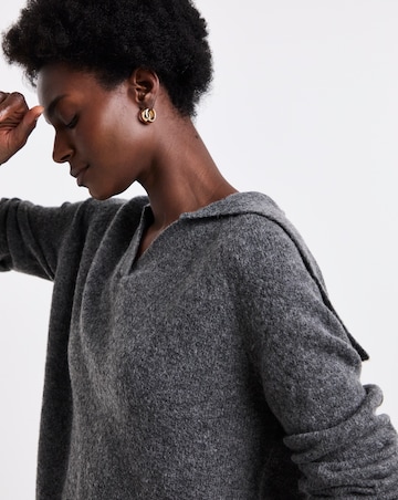 Open Collar Jumper