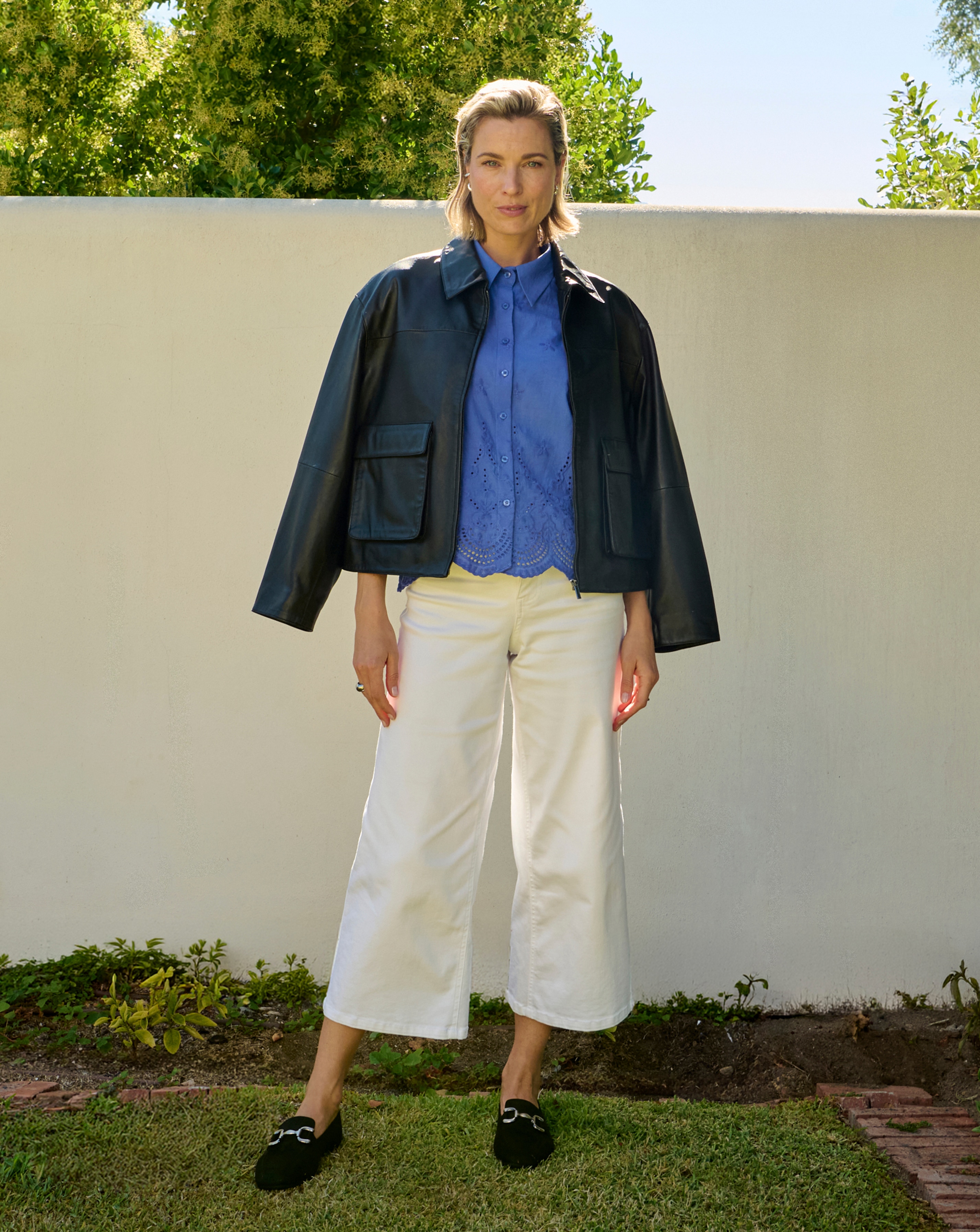 Anthology Leather Trucker Jacket | Fashion World