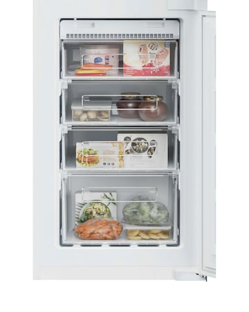 HOOVER HOB50N518EVK Integrated 50/50 Fridge Freezer