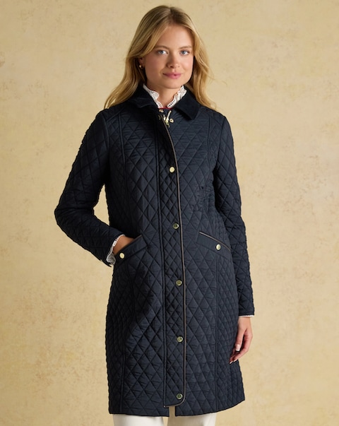 New In - Joules Rosewell Long Coat