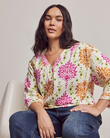 Julipa Linen Mix Blouse