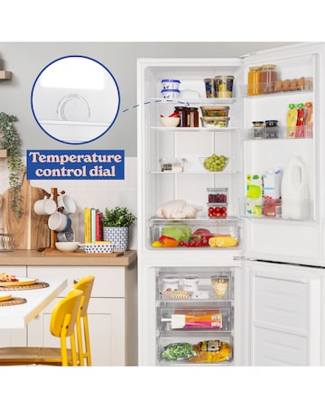 RUSSELL HOBBS 50/50 FRIDGE FREEZER INST