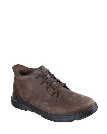 Skechers Slip-Ins Garza Ridley Chukka Boot Wide Fit - Cocoa