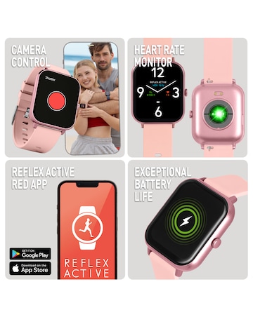 Reflex Active Series 17 Pink Silicone Strap