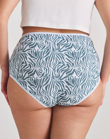 Pretty Secrets (6 Pack) Cotton Full Fit Brief Knickers