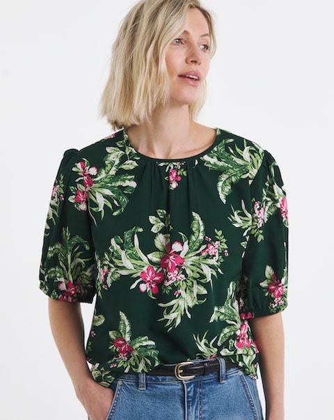 Puff Sleeve Top