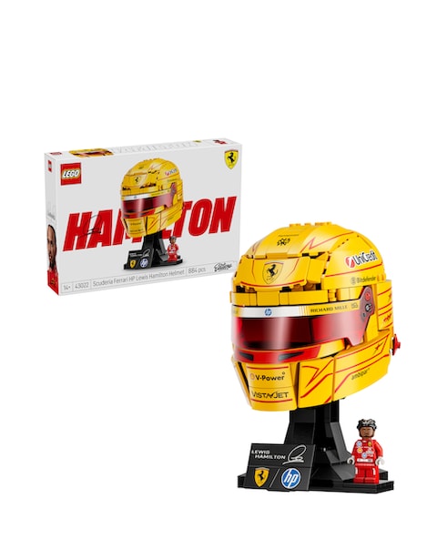 LEGO Editions Scuderia Ferrari HP Lewis Hamilton Helmet 43022