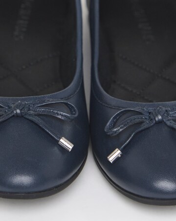 Pine Classic Leather Ballerinas - Extra Wide Fit (EEE)