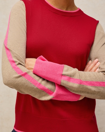 White Stuff Katie Colour Block Jumper
