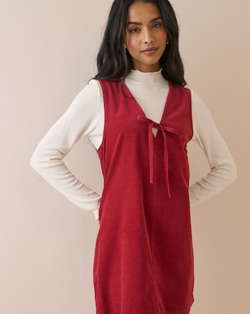 Nobody's Child Petite Nina Pinafore Mini Dress