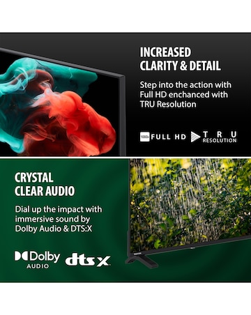 Toshiba 40LF2653DB 40in 4k HDR Fire Smart TV with Freely