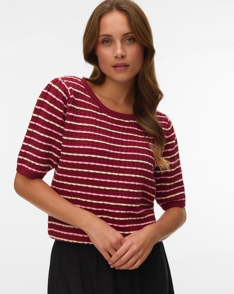 New In - Vero Moda Monica O-Neck Knit Top