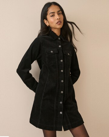 Nobody's Child Sheena Cord Shirt Dress