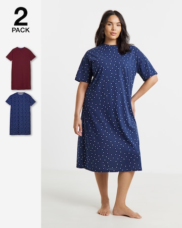 Pretty Secrets (2 Pack) Back To Basics Nighties