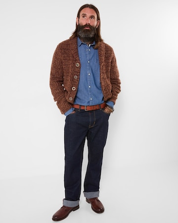 Joe Browns Anchor Cardigan - Chocolate