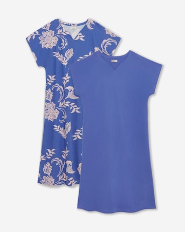 Julipa (2 Pack) Value Floral Nighties