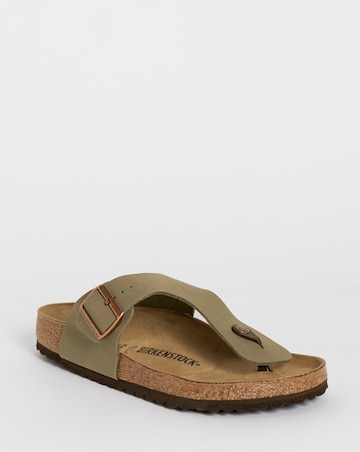 Birkenstock Classic Birkibuc Ramses Sandals - Stone