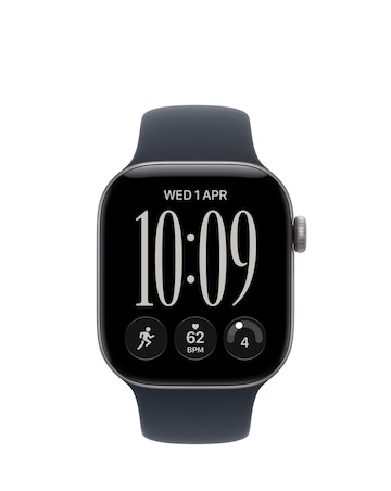 Apple Watch Series 12 GPS + Cellular 42mm - Space Grey Aluminium/Navy Blue - M/L