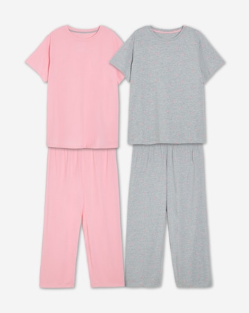 Pretty Secrets Back To Basics (2 Pack) Pyjama Sets
