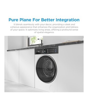 Midea 9kg Washer Dryer - White