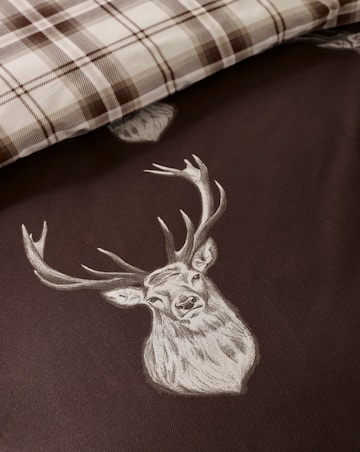 Catherine Lansfield Stag Duvet Cover Set