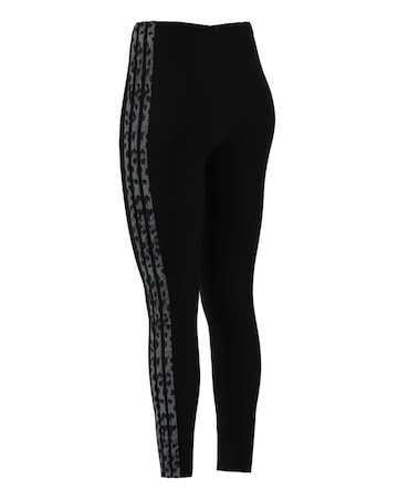 adidas 3 Stripe Leopard Print Legging