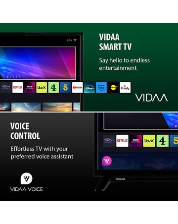 Toshiba 24WV2553DB 24in HD TV with Freely