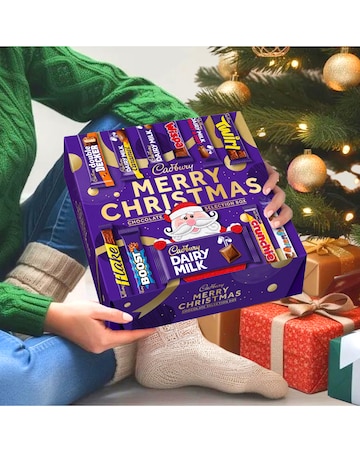 Cadbury 'Merry Christmas' Double Deck Chocolate Selection Box