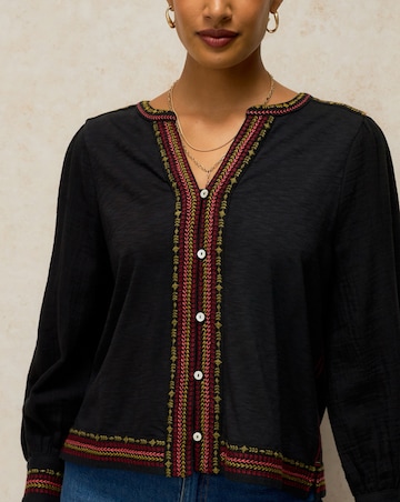 White Stuff Lizzie Embroidered Top