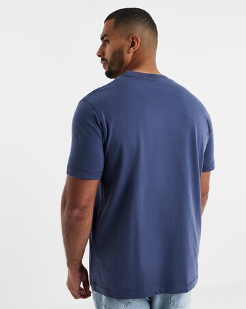 Jack & Jones Norrebro Embroidered Logo T-Shirt - Blue