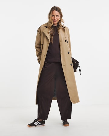 Chocolate Cosy Barrel Leg Jogger