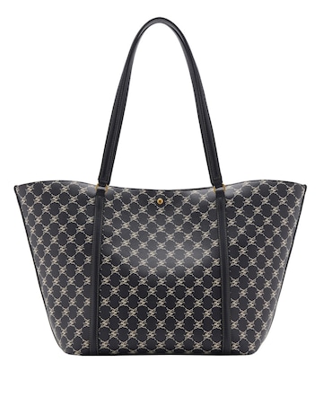 Mango Printed Logo Shopper Bag