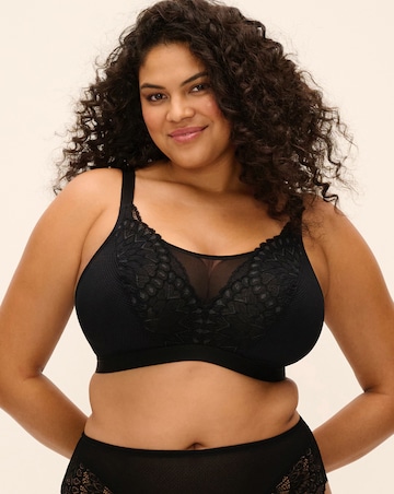 Elomi Tiernie Non Wired Bralette Black