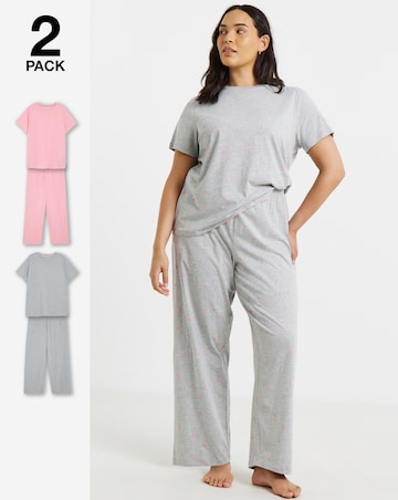 Pretty Secrets Back To Basics (2 Pack) Pyjama Sets