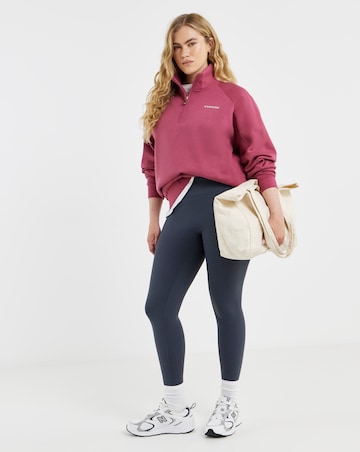 Gym King 365 Raglan Sleeve Funnel Neck