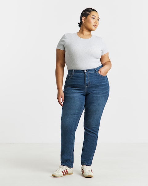 Vintage Blue 24/7 Boyfriend Jeans