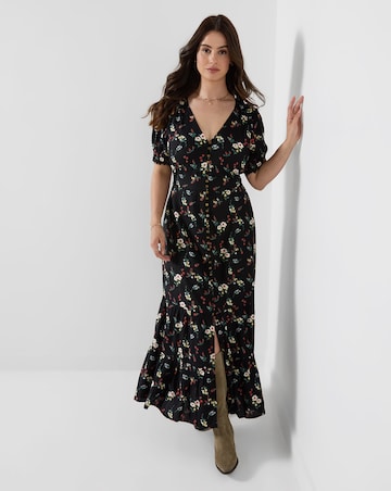 Joe Browns Darling Ditsy Button Through Maxi Dress