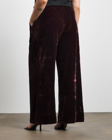 Joanna Hope Velvet Straight Co ord Trouser