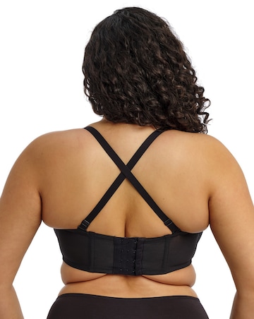 Elomi Smooth Strapless Moulded Cup Wired Bra Black