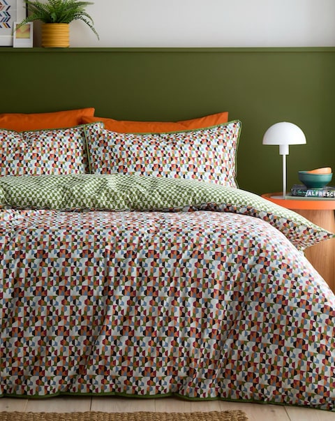 Appletree Star Geo Duvet Cover Set