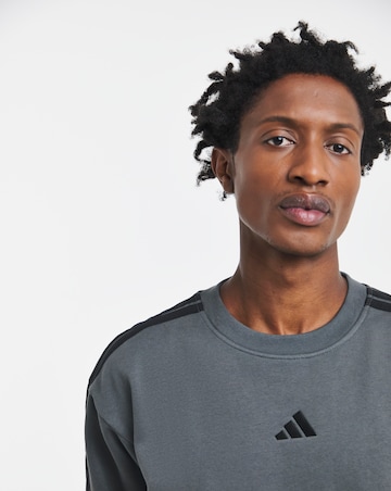 adidas 3 Stripes Fleece Sweatshirt