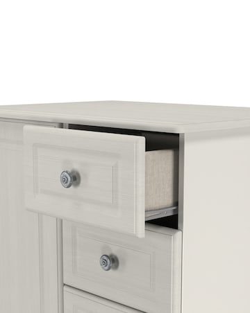 Peregrine Ready Assembled 1 Door 5 Drawer Kids Wardrobe - Kids